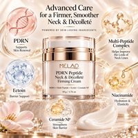 Crème raffermissante pour le cou et le décolleté au logo personnalisé PDRN Multi-Peptide Ectoin, pour un aspect plus ferme, une peau plus lisse et nourrissante