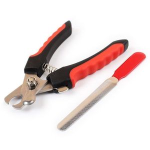 Professional <b>Pet</b> Nail <b>Clippers</b> Set Stainless Steel With File <b>For</b> Dog Cat Claw Care - Product Image 1