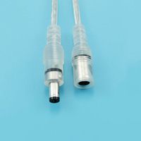 Connecteur d'alimentation CC mâle/femelle DC5.5*2.1/5.5*2.5 IP67 12V CC 5.5 x 2.1 mm Adaptateur jack mâle/femelle CC Connecteurs LED