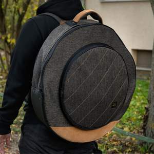 Free sample Cymbal Bag Classic Woven Adjustable Backpack <b>Straps</b>, Heavy-Duty Fabric and <b>Carrying</b> Grip, 2-Year Warranty - Product Image 5