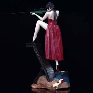 Juguetes de Resina PVC Personalizados de Alta Calidad, Figura de Anime de 39 cm de Ada Wong de <span class=keywords><strong>Resident</strong></span> <span class=keywords><strong>Evil</strong></span>, Cazadora de Zombis en Postura de Lucha - Product Image 2