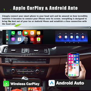 Double écran 21 pouces Carplay Android 13 ID8 pour BMW Série 5 F10 F11 F18 2009-2017 Lecteur multimédia de voiture GPS Navigation Head Unit - Product Image 4