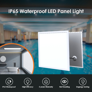 40W 595×595mm IP65 Waterproof LED Ceiling <b>Panel</b> <b>Light</b> for Cleanroom with Pre-drilled Holes for Cleanroom Kitchen & Marine - Product Image 3