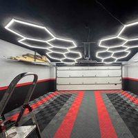 Dalles de sol de garage en PP antidérapantes, emboîtables, modulaires, en plastique, 15,75 x 15,75 x 0,71 pouces, pour atelier Carbeauty