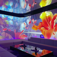 Sistema de proyección de experiencia inmersiva ultrarrealista de 360 grados para entusiastas de la realidad virtual