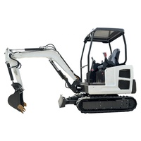 Mini excavatrice 2 tonnes avec moteur diesel Kubota D1105