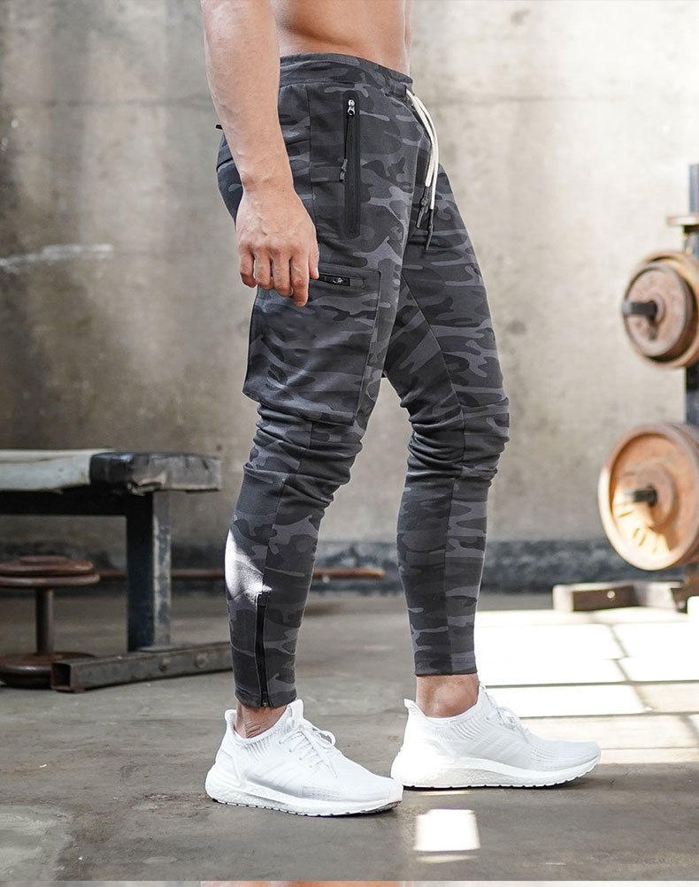 Pantaloni Della Tuta Da Uomo In Cotone, Gamba Dritta, Elasticizzati, Tinta Unita, Pantaloni Da Jogging Elasticizzati Con Coulisse, Pantaloni Sportivi Da Palestra, Allenamento, Corsa, Pantaloni - Foto 7