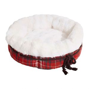 Customized Modern Fashion Plush Doughnut Dog & Cat Bed Durable Orthopedic <b>Sofa</b> Bed for All Seasons - Product Image 1