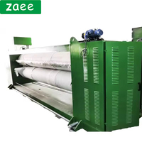 Machine automatique de calandrage de composants de noyau de PLC de couette de fibre de polyester de tissu de feutre d'ouate de matelas non tissé