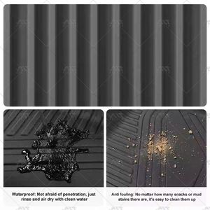 แผ่นรองท้ายรถแผ่นเตะหลัง TPE อุปกรณ์ตกแต่งภายในรถสำหรับ BYD SHARK 6 - Product Image 6