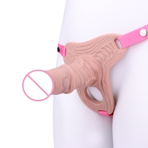 Hollow Horse <b>Dildo</b> Male Chastity Cage for Couple Wearable Penis Lock Device BDSM Adult Bondage Game Comfortable Strap on Sex Toy - Product Image 3