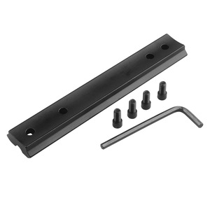 Base de connexion double face à 11 emplacements en alliage d'aluminium, 118 x 21 x 15 mm, pour équipement extérieur universel, directement de l'usine - Product Image 5