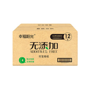 กระดาษชำระแฮปปี้ซันไชน์ ขนาดใหญ่ ไม่มีสารเติมแต่ง 700 แผ่นต่อม้วน - Product Image 4