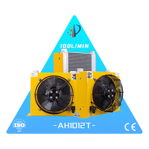 Enfriador de Aceite Hidráulico de <span class=keywords><strong>Aluminio</strong></span> Refrigerado por Aire AH1012T de Fábrica, Intercambiador de Calor con Ventilador, Radiador de Aceite Hidráulico - Product Image 3