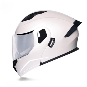 <span class=keywords><strong>Casque</strong></span> de <span class=keywords><strong>moto</strong></span> ABS transfrontalier avec double visière pour hommes et femmes, idéal pour les voyages et les croisières en toutes saisons - Product Image 4