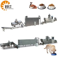 Línea de Producción de Alimentos para Mascotas, Línea de Producción de Alimentos Húmedos para Perros, Máquina Multifuncional para la Elaboración de Alimentos Extruidos para Mascotas