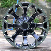 Rines de Aleación Todoterreno de Alto Rendimiento de 16 17 18 19 20 Pulgadas, 6 Orificios, 6X139.7, Et -10, 4X4 para SUV