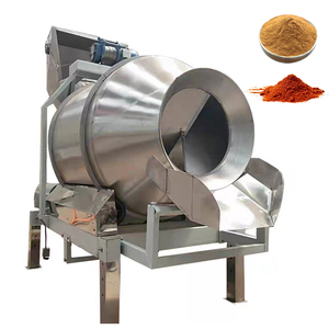 Mélangeur à tambour horizontal haute performance, capacité personnalisable 100L, en SUS304, pour poudre détergente et séchage du thé en usine - Product Image 2