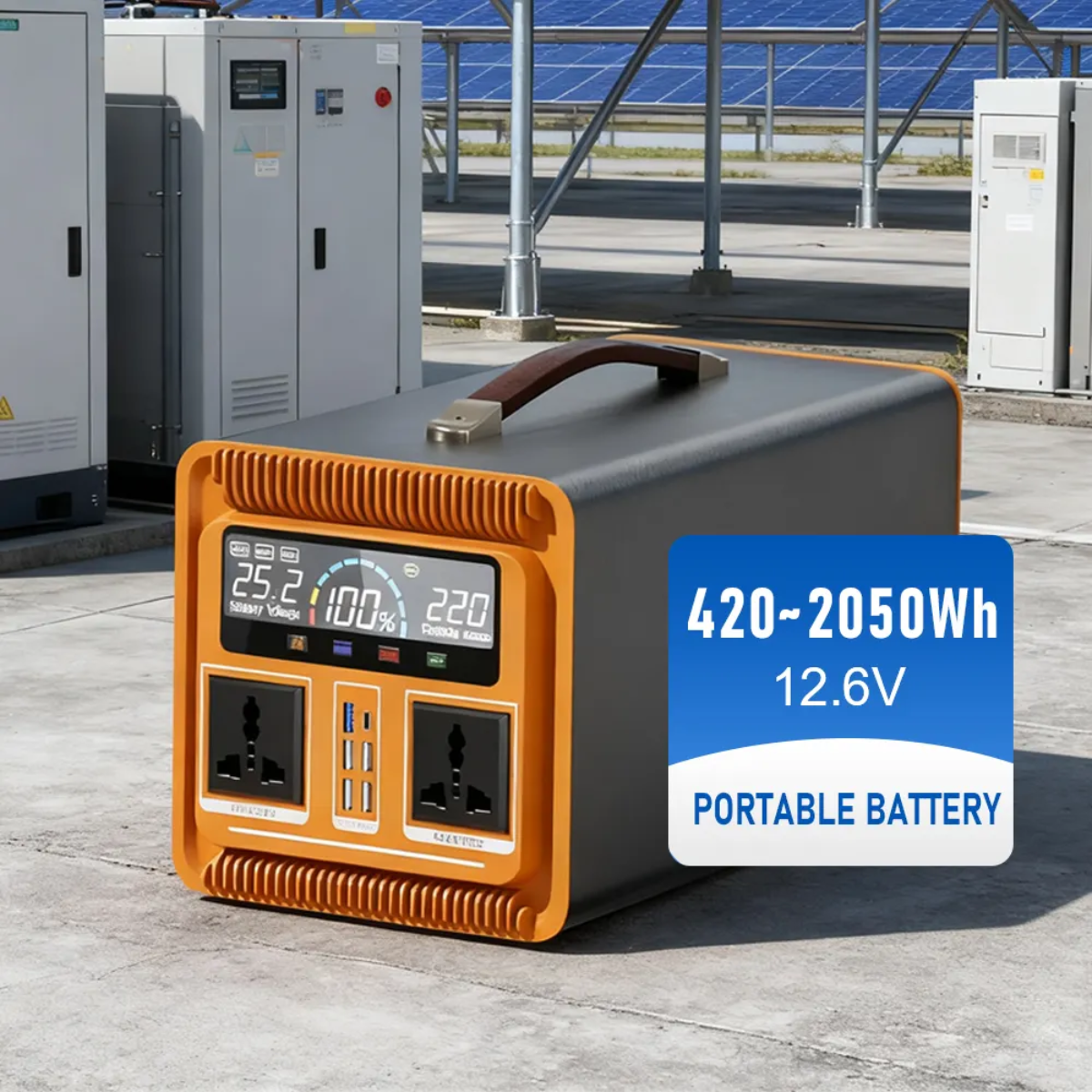 <strong>2026</strong> Portable 600W-<strong>2000W</strong> Power Station Lithium Ion Battery 220V <strong>Solar</strong> Generator <strong>Solar</strong> Power Vehicle Energy Renewable Products