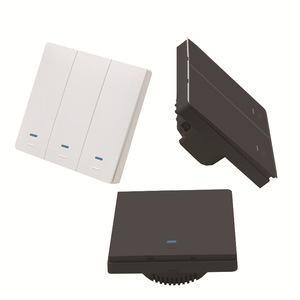 Groothandelsprijs Tuya Smart Switch Wifi Alexa Drukknop Schakelaars Elektrische Wandschakelaar Met Licht - Product Image 1