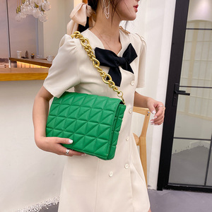 Sac à Main Femme Marque 2022, Sacs Bandoulière Matelassés à Chaîne Épaisse, Pochette et Sac à Main pour Dames - Product Image 5