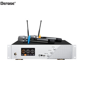 Berase MX-450 amplificateur de karaoké à écran tactile 4 canaux avec microphone sans fil - Product Image 2