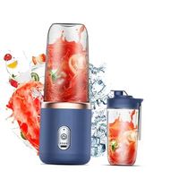 Blender portable, mixeur électrique à 6 lames, mixeur et presse-agrumes USB de qualité alimentaire pour usage domestique et commercial