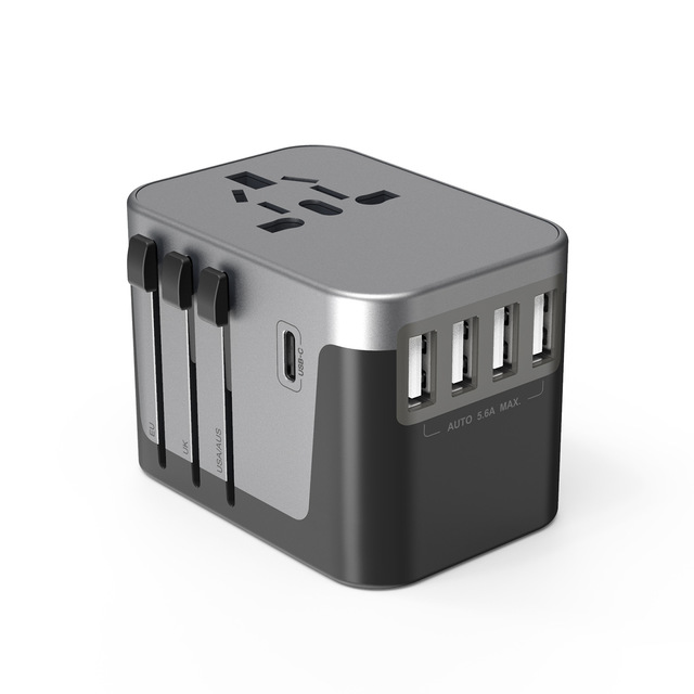 Factory Universal Plug Socket OEM Adapter Type C Quick Charger USB Travel Adaptor