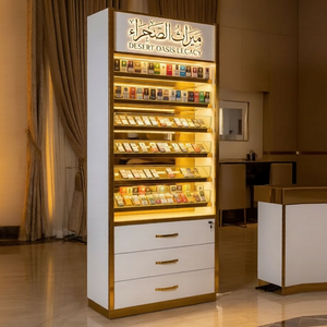 Étagères de présentation de cigarettes de luxe haut de gamme pour différentes tailles de paquets de cigarettes avec éclairage LED pour <span class=keywords><strong>magasin</strong></span> de tabac - Product Image 2