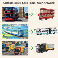 Ensemble de blocs de construction MOC, modèle de voiture de course, supercar, personnalisable OEM ODM, jouet éducatif pour enfants, cadeau pour garçon