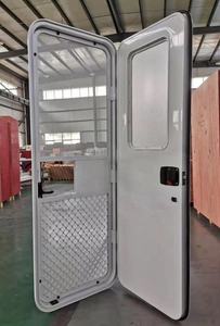 Porta per Camper 622x1822mm Bianca con Vetro Acrilico, Telaio e Pannello Bianchi per Sostituzione <span class=keywords><strong>Accessori</strong></span> Roulotte - Product Image 3