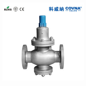 Válvulas de mantenimiento de presión COVNA, regulador de presión de agua de latón con manómetro, regulador de presión de agua ajustable DN20, reductor - Product Image 4