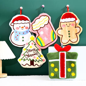 Serviettes de toilette miniatures en forme de dessin animé à suspendre, série de Noël, cadeau - Product Image 4