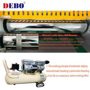 Máquina laminadora <span class=keywords><strong>de</strong></span> película <span class=keywords><strong>de</strong></span> DB-520B, automática, para arriba y tirar, <span class=keywords><strong>de</strong></span> la fábrica <span class=keywords><strong>DeBo</strong></span> - Product Image 5