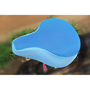 Funda de cojín para asiento de bicicleta de malla 3D, gruesa, transpirable, cómoda, para bicicleta eléctrica, para todas las estaciones, Unisex, adultos - Product Image 5