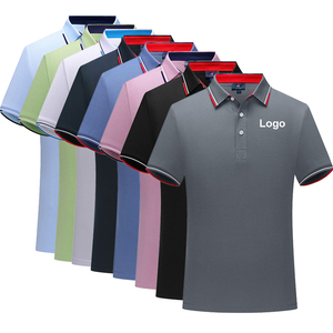 High Quality Quick Dry Sports T Shirt Casual Work Uniform Custom Logo Embroidered Printed Polyester Cotton Sublimated Polo Shirt