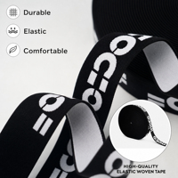 Cinta de Costura Natural Oeko-Tex con Logotipo Personalizado para Acabados Acanalados en Prendas Deportivas, Certificación ASTM, Suministro Directo, Calidad Superior