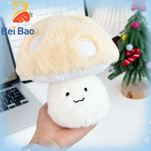 Jouets en peluche doux et câlins en forme de champignon, parfaits pour les enfants, 8 pouces, personnages pour les spectacles ou les histoires - Product Image 5