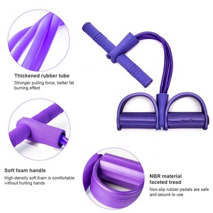 Ejercitador Abdominal Elástico <span class=keywords><strong>de</strong></span> 4 Tubos <span class=keywords><strong>con</strong></span> Agarre, Cuerda <span class=keywords><strong>de</strong></span> Resistencia <span class=keywords><strong>con</strong></span> Pedal <span class=keywords><strong>de</strong></span> TPE, <span class=keywords><strong>Banda</strong></span> <span class=keywords><strong>de</strong></span> Resistencia, Gran Venta - Product Image 4