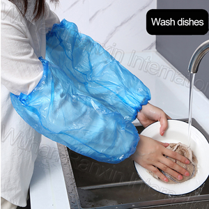 Housse <span class=keywords><strong>de</strong></span> manchon en Pe <span class=keywords><strong>de</strong></span> haute qualité, housse <span class=keywords><strong>de</strong></span> manchon jetable en plastique Pe housse <span class=keywords><strong>de</strong></span> <span class=keywords><strong>bras</strong></span> <span class=keywords><strong>pour</strong></span> hôpital/transformation des aliments - Product Image 6