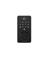 Serrure Intelligente Entièrement Automatique Deabolt avec Clavier Numérique, Caméra, Compatible Tuya TT Lock APP Cloud pour Porte en Bois en Alliage de Zinc