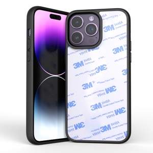 Trắng Nhôm 2D 3D Thăng Hoa PC + TPU Rãnh Trống Trường Hợp Tùy Chỉnh Di Động Điện Thoại Di Động Bìa Cho Iphone 16 15 14 Pro Max Điện Thoại Trường Hợp - Product Image 5