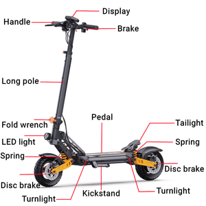 สกู๊ตเตอร์วิบาก Vlaken 48v 1000w ขายดี สกู๊ตเตอร์ดูไบ - Product Image 5