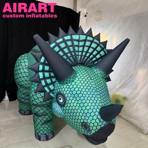 Realistic Inflatable <strong>Wild</strong> Animals Inflatable Triceratops Inflatable Dinosaurs for Decoration - Product Image 2