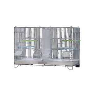 Hete Verkoop Kanariemus Papegaai Metalen Vogelkooi Kleine Huisdier Huis Anti-Bite Anti-Roest Smeedijzeren Volière - Product Image 3