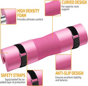 NQ SPORTS Wholesale Multicolor Weight Lifting Training NBR Foam Neck Shoulder Back Protective Squat Barbell <strong>Bar</strong> <strong>Pad</strong> - Product Image 2