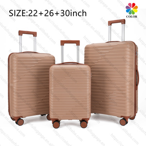 Juego <span class=keywords><strong>de</strong></span> Maletas Rígidas <span class=keywords><strong>de</strong></span> Polipropileno <span class=keywords><strong>de</strong></span> 12 Piezas Aprobado por la TSA |   Diseño Desmontable SKD, Bajo Costo <span class=keywords><strong>de</strong></span> Envío, Resistente, Ligero, para Viajes - Product Image 3