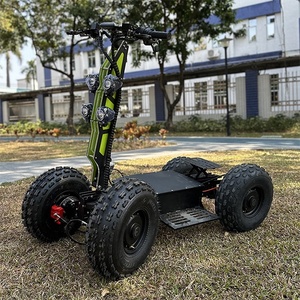 Scooter Todoterreno 4x4 Plegable Rápido con Neumáticos Anchos de 100 km/h, Scooter Plegable de 4 Ruedas con Neumáticos Anchos de 4000 W -- Venta al por Mayor 100 km/h - Product Image 1