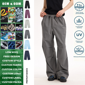 High Quality Custom Logo Lightweight Hiking Cargo Pants Quick Dry Water Resistant for Outdoor Sports - Product Image 3