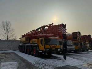 Grue sur camion Sany d'occasion de 220 tonnes |   Grue mobile d'occasion bien entretenue SANY SAC220, grue tout-terrain à vendre - Product Image 5